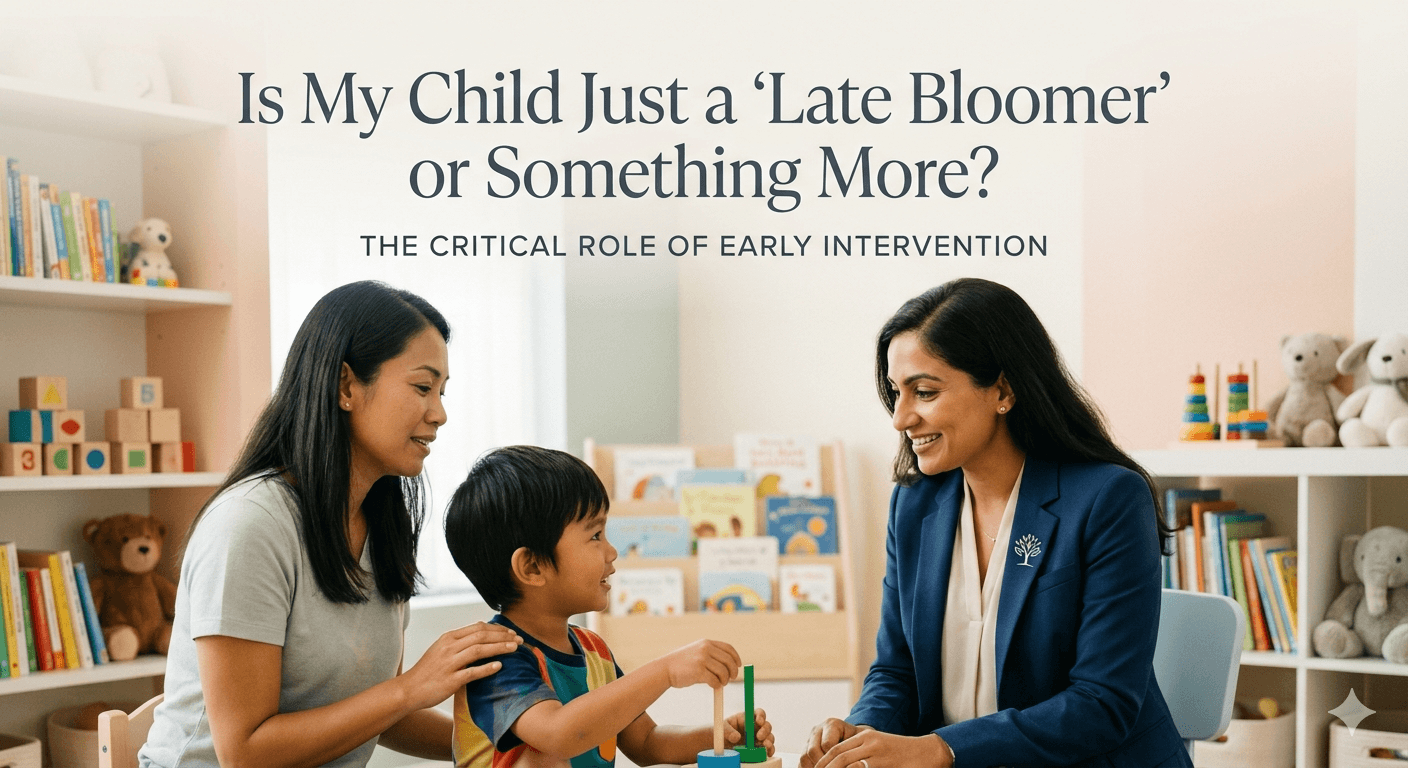 Is My Child Just a ‘Late Bloomer’ or Something More? The Critical Role of Early Intervention